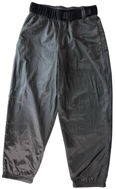 Nike Women's Small Jogger Swishy Pants Tech Pack Black Grey Belted Mesh Lined